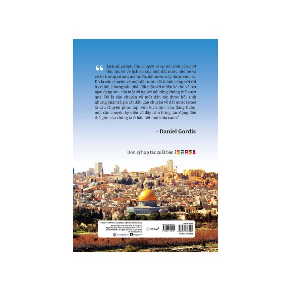 Sách - Lịch Sử Israel: Câu Chuyện Về Sự Hồi Sinh Của Một Quốc Gia - AlphaBooks