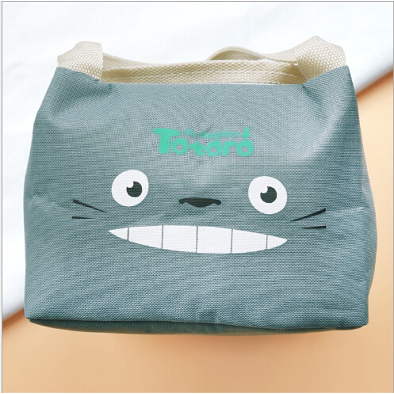 Túi Giữ Nhiệt Đựng Hộp Cơm Trưa Họa Tiết Dễ Thương