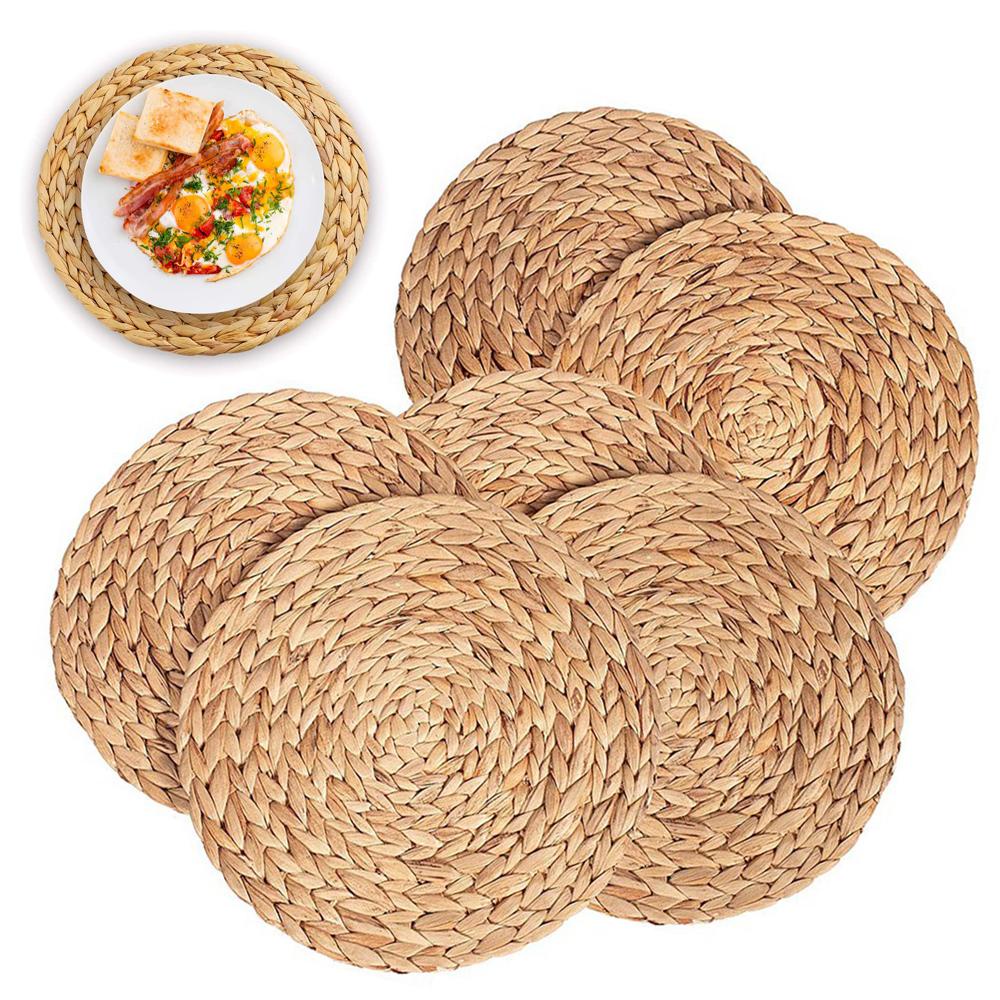 Tấm Lót Bàn Ăn Bằng Vải Dệt Chịu Nhiệt Kháng Nước Tiện Dụng Cho Nhà Bếp / Quán Bar