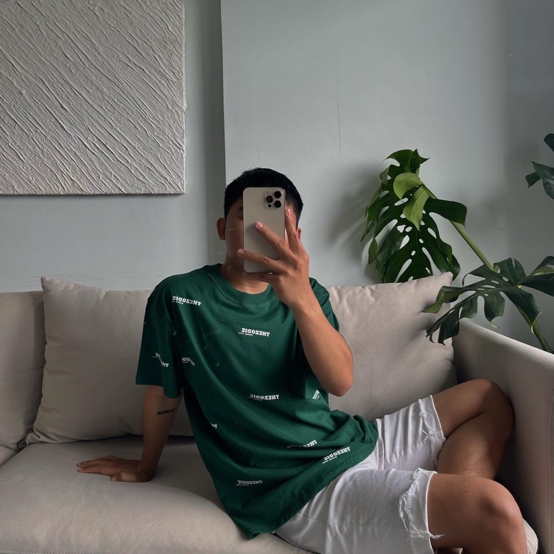 Áo Thun THEZODIE - Màu xanh quân đội