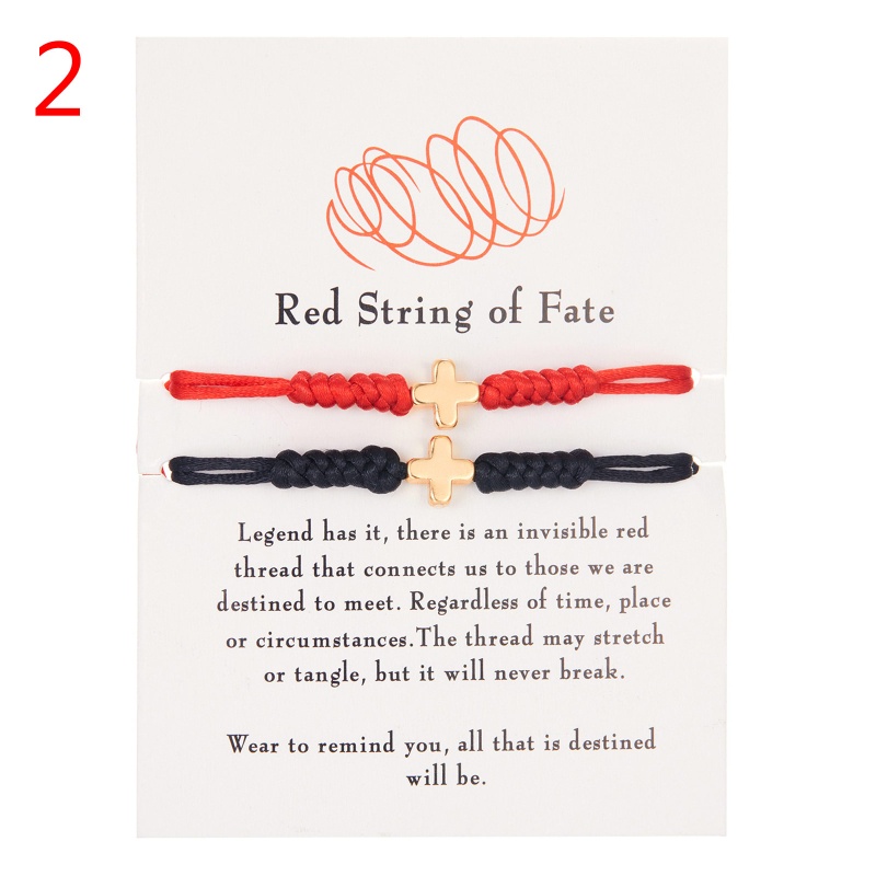 Set 2 Vòng Tay Bện Dây Handmade Có Thể Điều Chỉnh