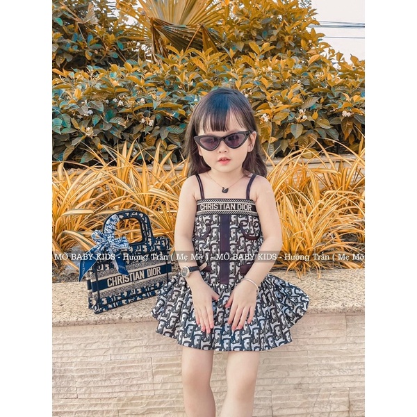 Váy đầm kèm nón DI cho bé gái