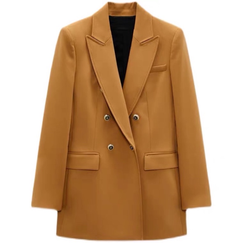 Blazer zara nâu cam