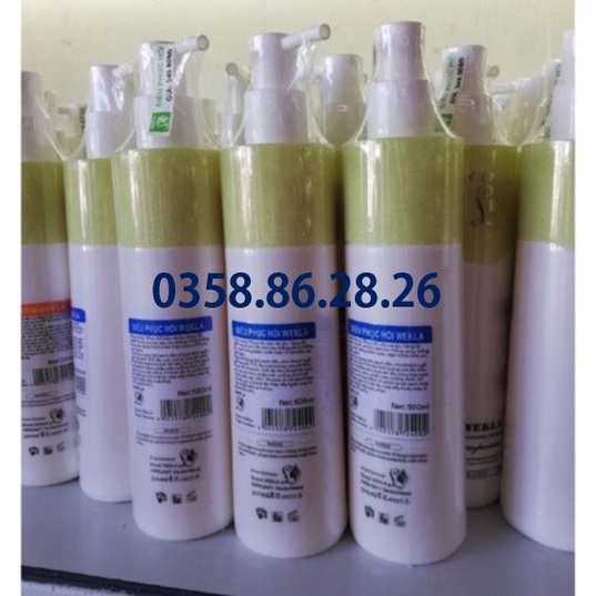 SIÊU PHỤC HỒI VÀ BẢO VỆ TÓC WEKLA ĐỨC 500ml