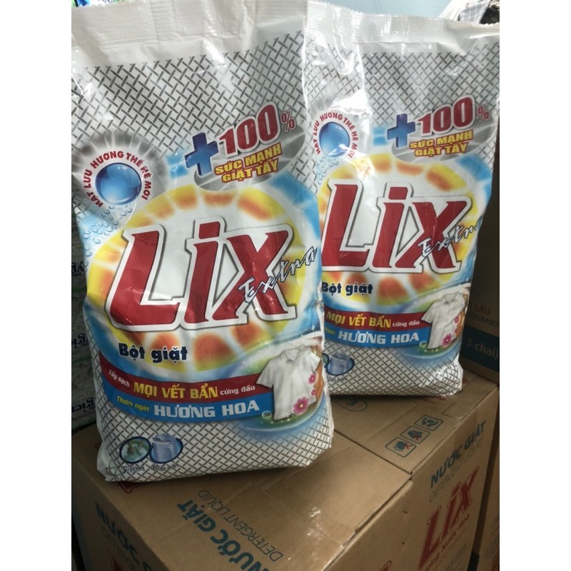 Bột giặt lix extra 5,5kg tặng kèm rửa chén - ảnh sản phẩm 1