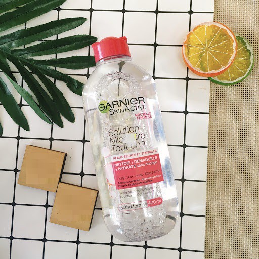 Nước tẩy trang không cồn Garnier SkinActive, nước tẩy trang cho mọi loại da, an toàn cho da 375ml | BigBuy360 - bigbuy360.vn