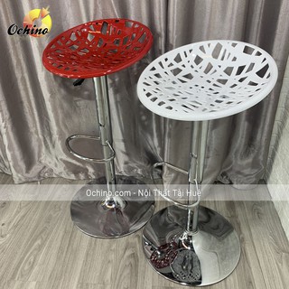 Ghế TRang Điểm, Ghế Bar, Ghế Quầy Bar, Ghế makeup Cô Dâu, Ghế Livestream BẰng Nựa Điều Chỉnh Độ Cao 60-80cm Xoay 360 Độ