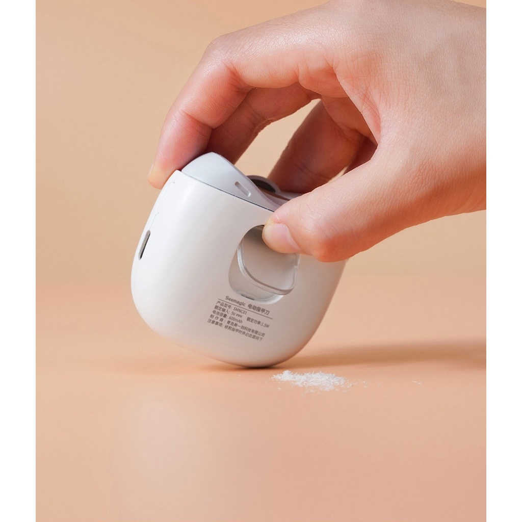 [Hàng mới về] Máy cắt tỉa móng tay tích hợp dũa móng tự động đánh bóng bằng điện cho trẻ em người lớn