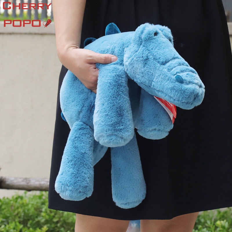 Đồ chơi nhồi bông Hoạt Hình Cá Sấu / Cáo / Gấu Mèo Dễ Thương Trang Trí Nhà Cửa