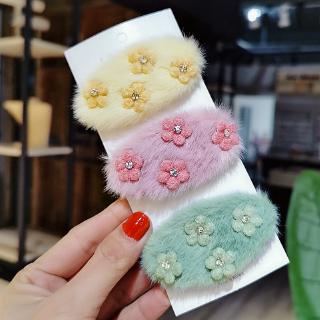 Kẹp tóc hoa dễ thương phong cách Hàn Nhật