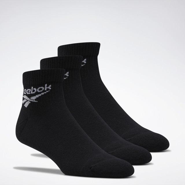 Bộ 3 Đôi Vớ Thể Thao Unisex Reebok Classics Foundation Ankle Sock 3P FL9314