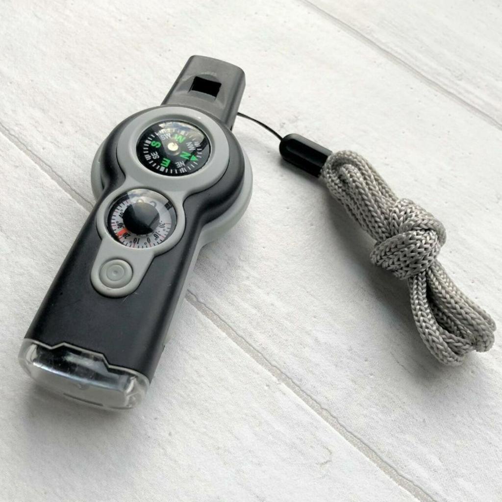 Còi Sinh Tồn Khẩn Cấp 7 Trong 1 Tích Hợp La Bàn Và Đèn Pin lzdjhyke2