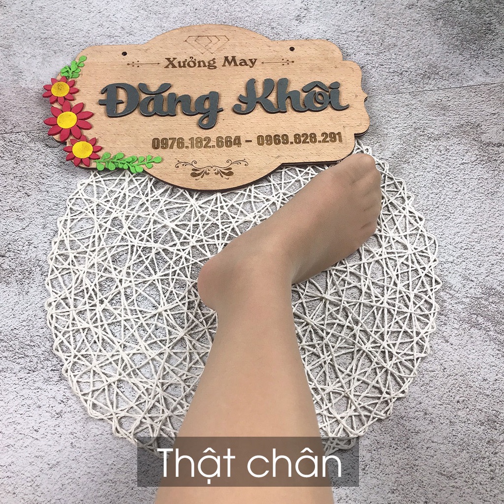 Quần tất nữ tàng hình, quần tất da chân thật chân siêu mỏng giữ nhiệt 3d 5d 6d Hàn Quốc T310