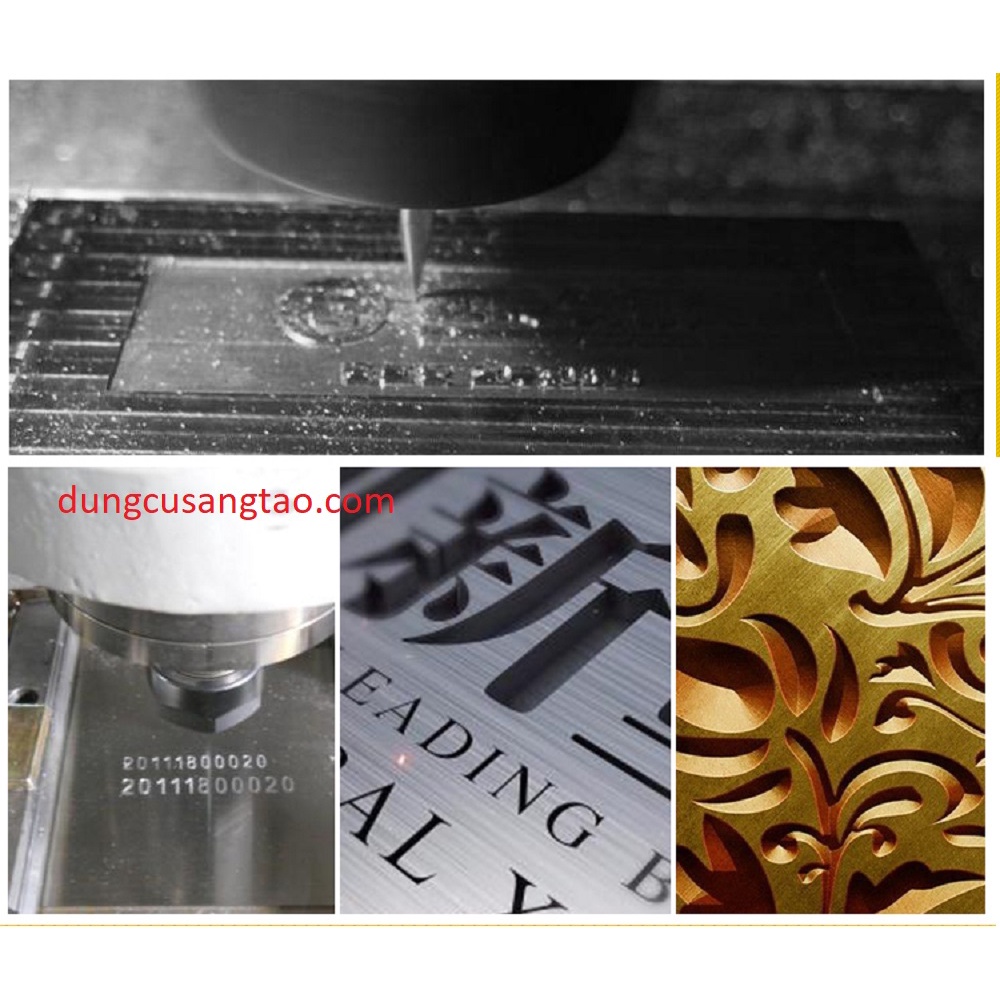 Dao khắc V4 metal cốt 4mm khắc kim loại mềm, khắc nhôm đồng, khắc gỗ, khắc mica, PVC