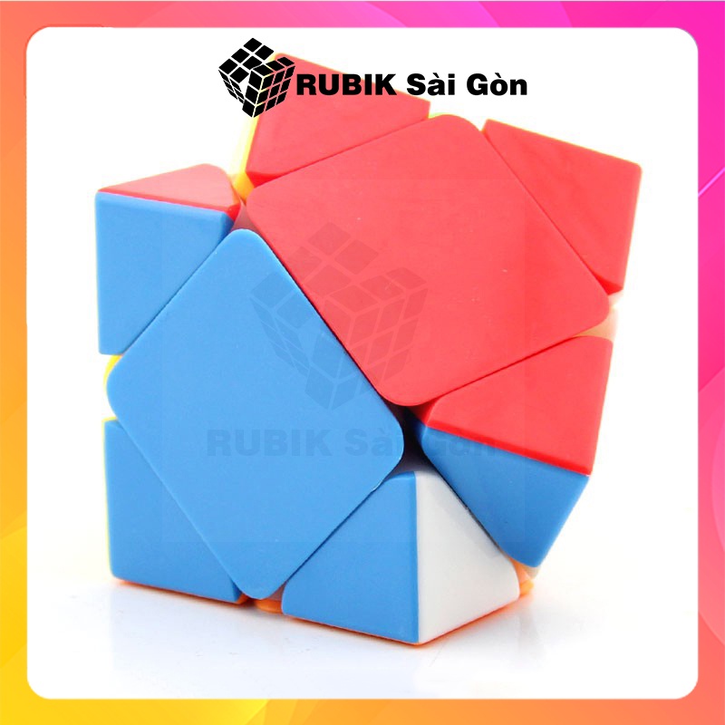 Rubik Skewb Stickerless MoYu MeiLong - Ru Bic Biến Thể - Ru Bíc MoYu MeiLong Xoay Mượt, Nhẹ Nhàng