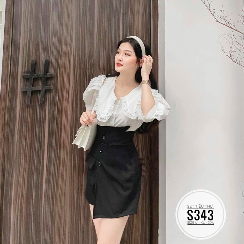 [ BIGSIZE ] Set tiểu thư S343
