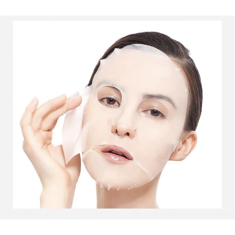 [N94] Mặt Nạ Lụa Tơ Tằm Cao Cấp, mặt nạ dưỡng ẩm giúp da mềm mịn, giúp săn và tăng độ đàn hồi cho da