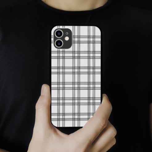 Ốp lưng iphone SAMSUNG hình burberry pattern collage art aesthetic đen  cho các dòng iPhone PAP20210801