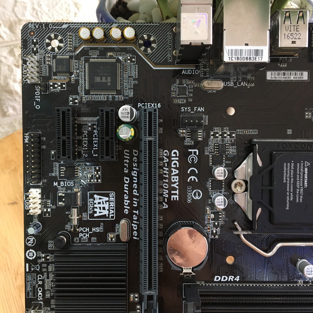 Mainboard máy tính GIGABYTE H110M-A / SK1151-DDR4 LIKE NEW