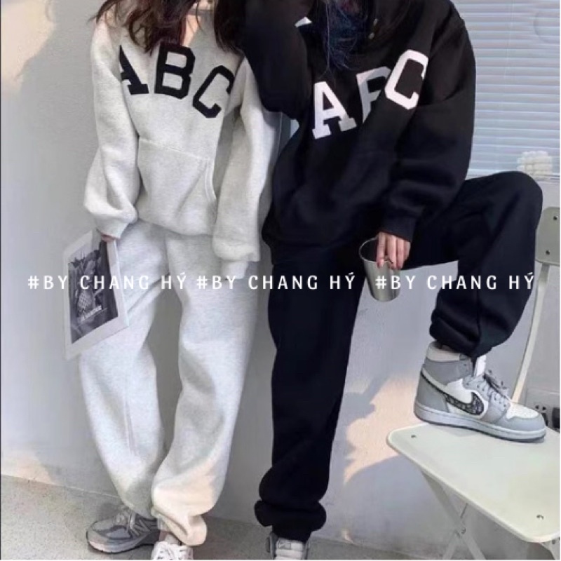 Áo hòdiie ABC hot hit | Hàng Sẵn| VIDEO ảNH THẬT 😍 | BigBuy360 - bigbuy360.vn