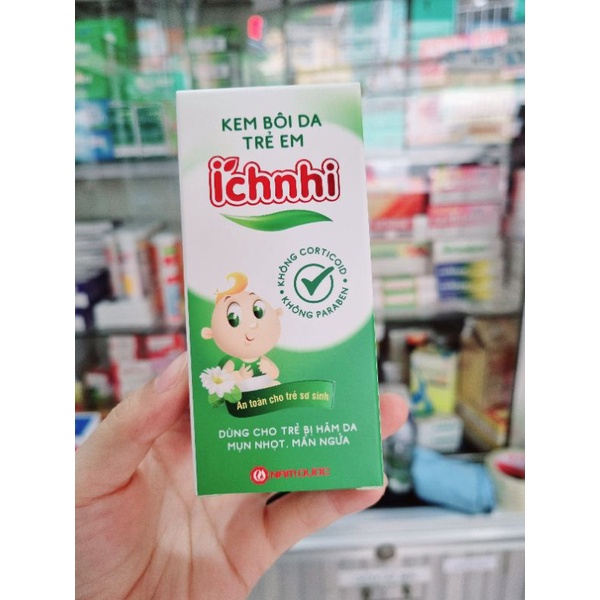 Kem Bôi Da Trẻ Em ÍCH NHI - An Toàn Cho Trẻ Sơ Sinh