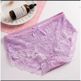 Quần lót ren,quần chíp ren nơ nữ sexy quyến rũ chất liệu cao cấp xuyên thấu mềm mại