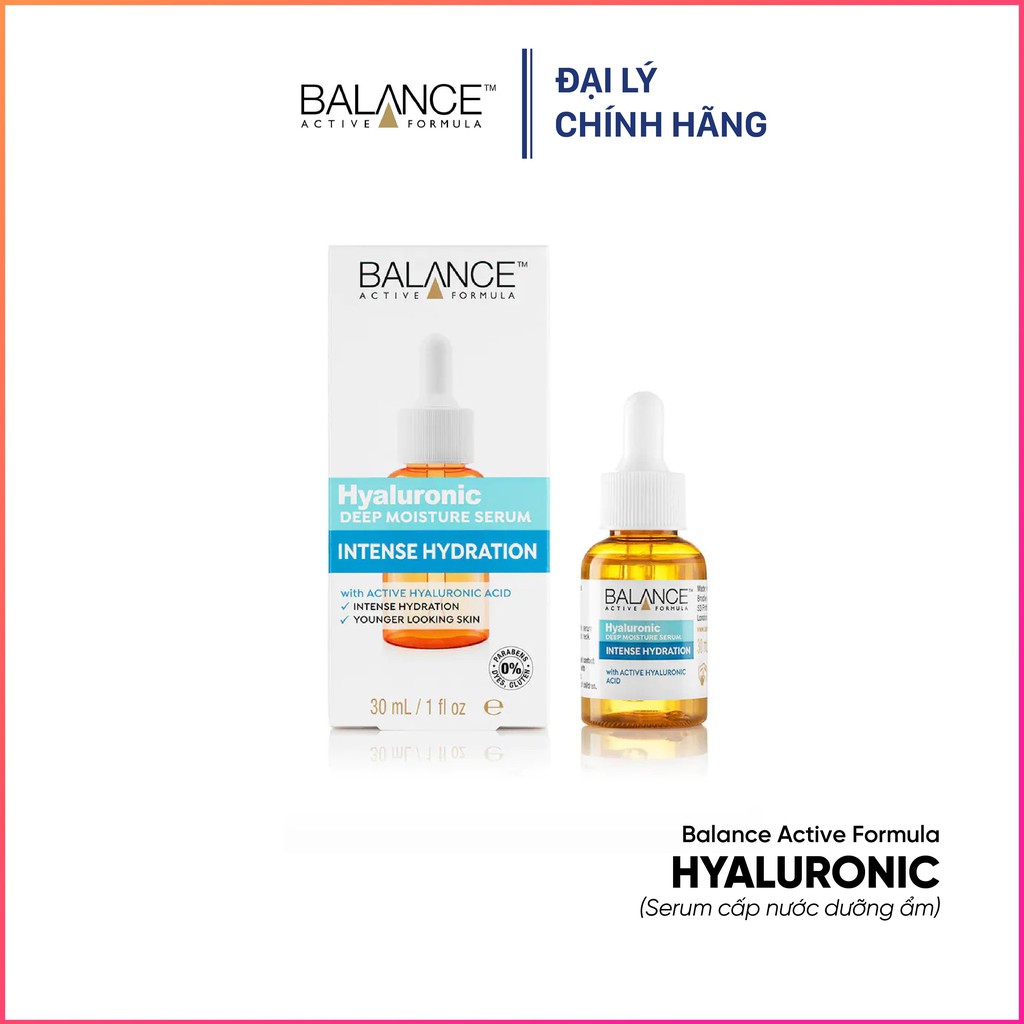 Serum cấp nước dưỡng ẩm Balance Hyaluronic Deep Moisture 30ml - Londonstore.vn
