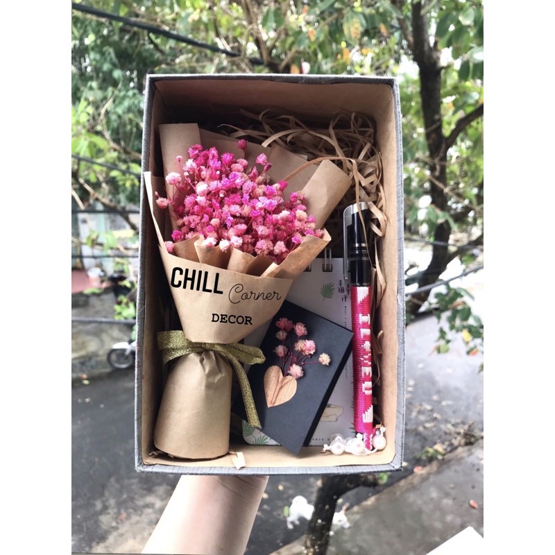 Set quà tăng hoa khô siêu xinh tặng sinh nhật, 8/3, 20/10, 20/11, tốt nghiệp... | BigBuy360 - bigbuy360.vn