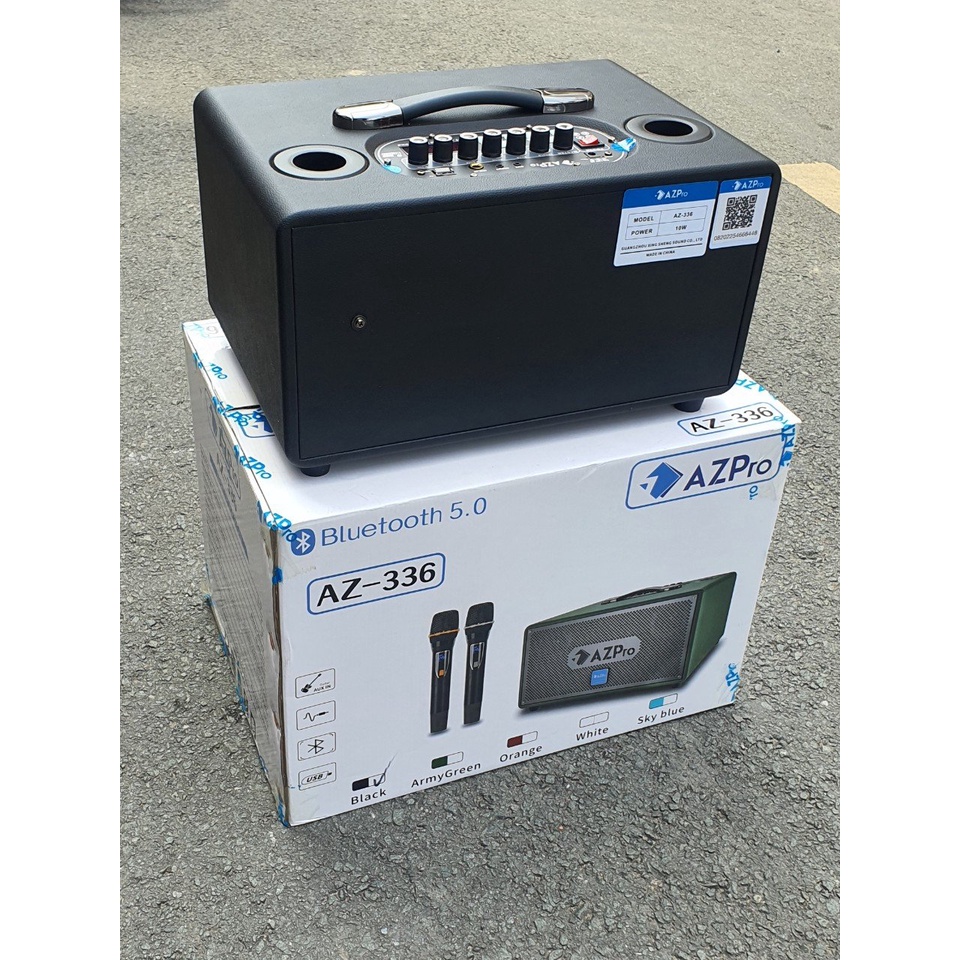 Loa Kéo karaoke AZPRO AZ- 336 Chất Lượng Cao - sang trọng, bass chắc, âm thanh mạnh mẽ