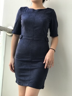 Đầm nữ chất nhung cao cấp GenViet