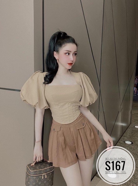 Sét áo kiểu hot + quần váy bigsize 55kg-90kh