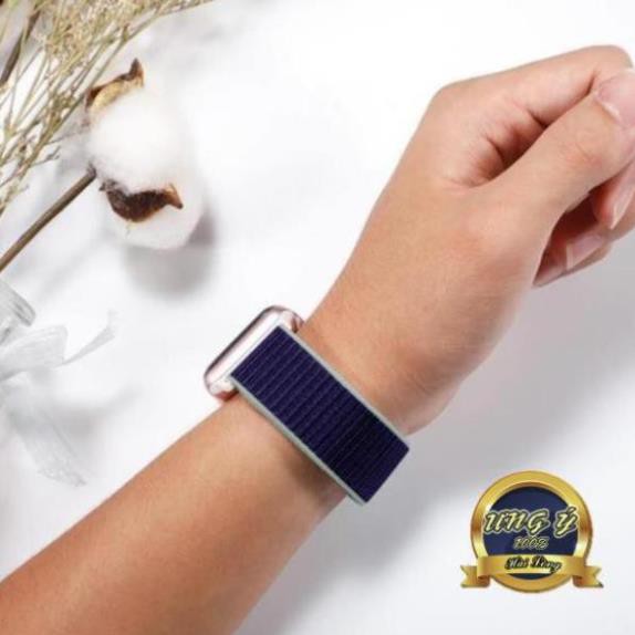 [Mới ra mắt 2020] Dây đeo Apple Watch chất liệu Nylon cao cấp ôm tay cho Series 5/4/3/2/1 kích thước 38 40 42 44