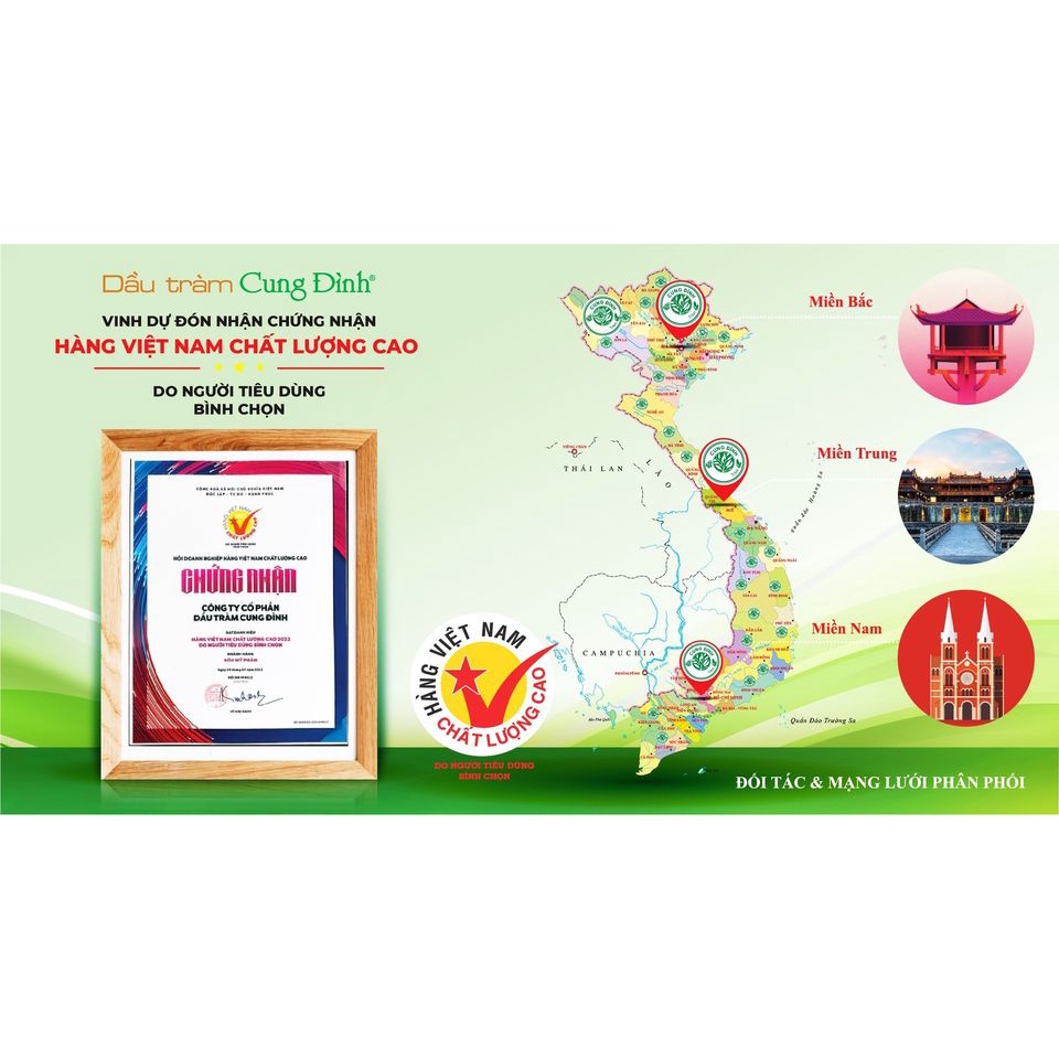 Cao tinh dầu tràm Cung đình huế