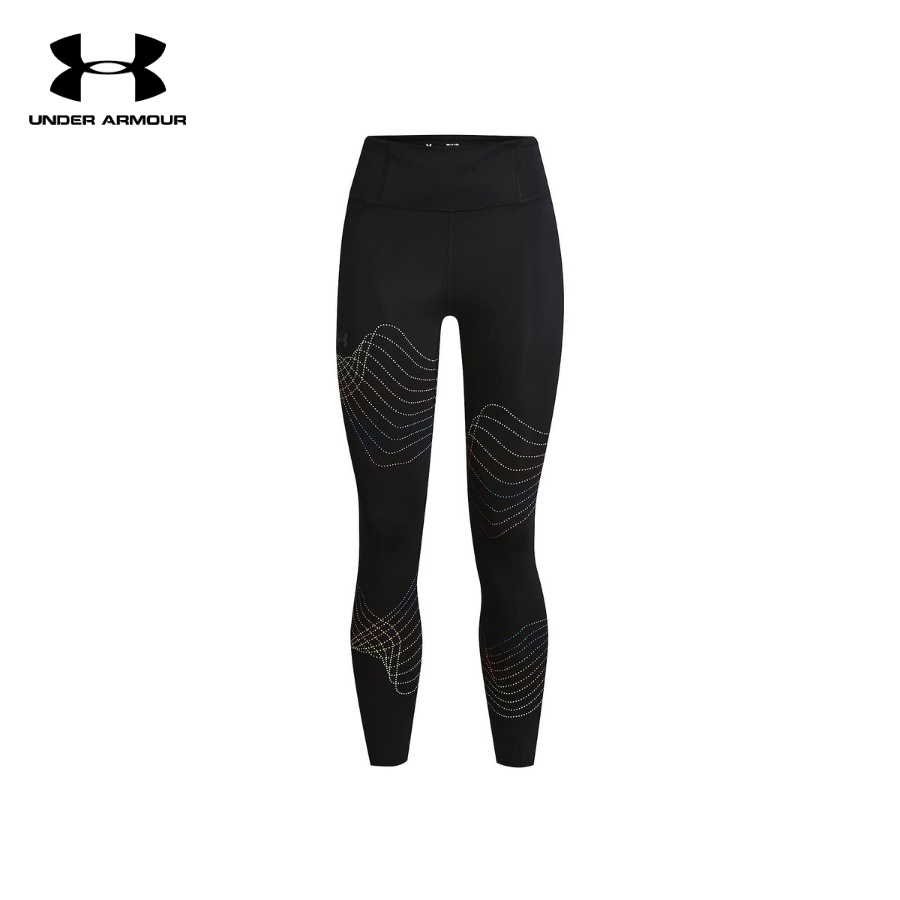 Quần legging chạy bộ nữ Under Armour Speedpocket Dot 7/8 - 1361381-001