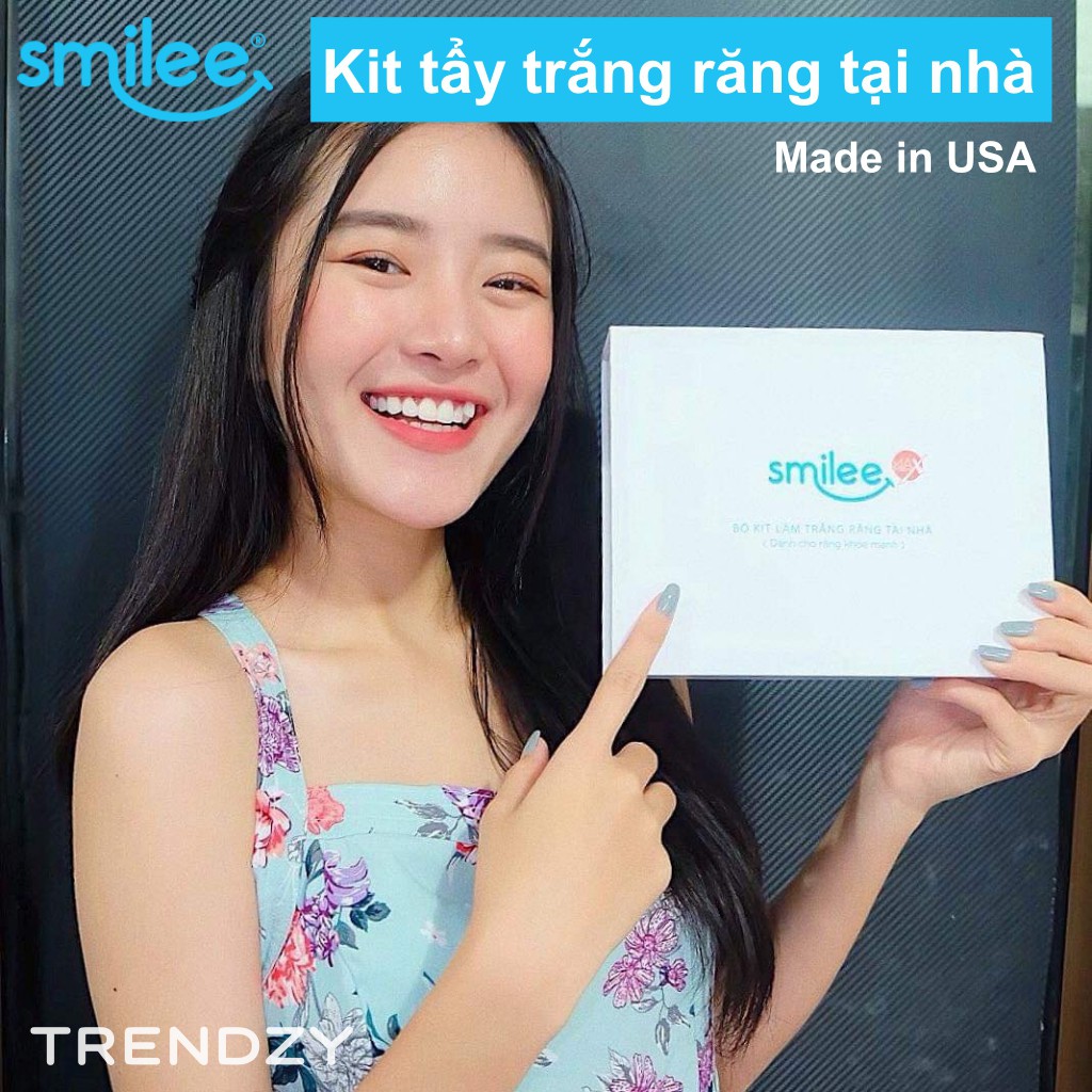 Máy tẩy trắng răng tại nhà Smilee - Nhập khẩu USA, tẩy trắng răng an toàn, hiệu quả, sau 7 ngày
