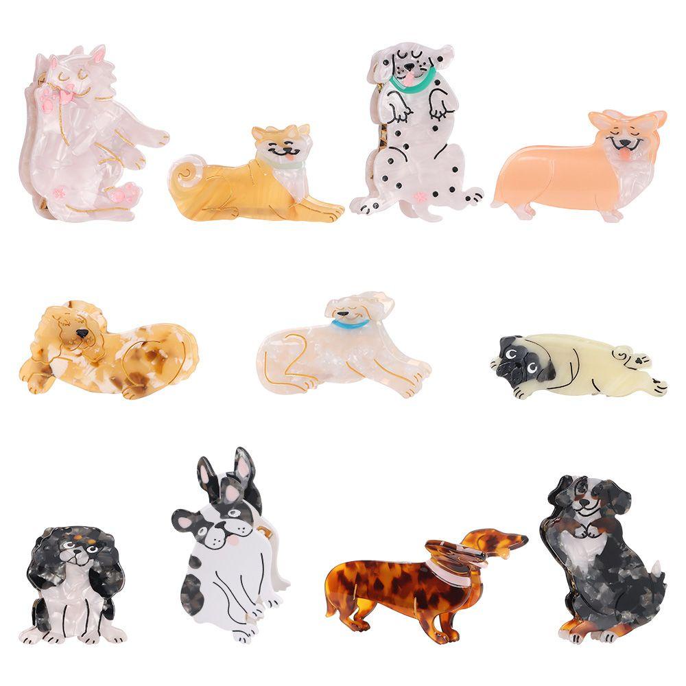 ORIENTLII Kẹp TóC HìNh Chú CúN Corgi Dễ Thương ThờI Trang Cho Nữ
