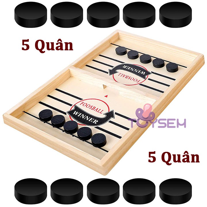 Đồ chơi trẻ em bộ cờ búng bàn đấu ice hockey toysem côn cầu foosball winner - Quà tặng sinh nhật cho bé