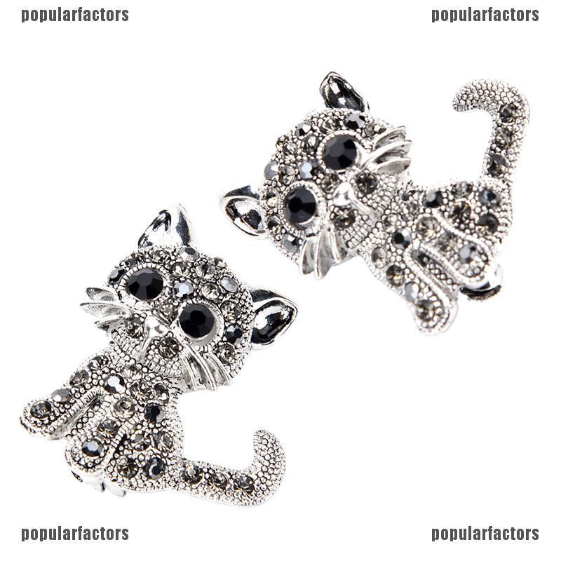 Ghim Cài Áo Hình Mèo Dễ Thương