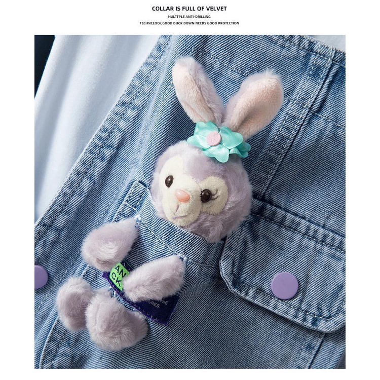 Bộ Áo Thun Cotton Tay Ngắn + Quần Yếm Thời Trang Mùa Hè Cho Bé Gái 3-5 - 8-10 - 12-13 Tuổi