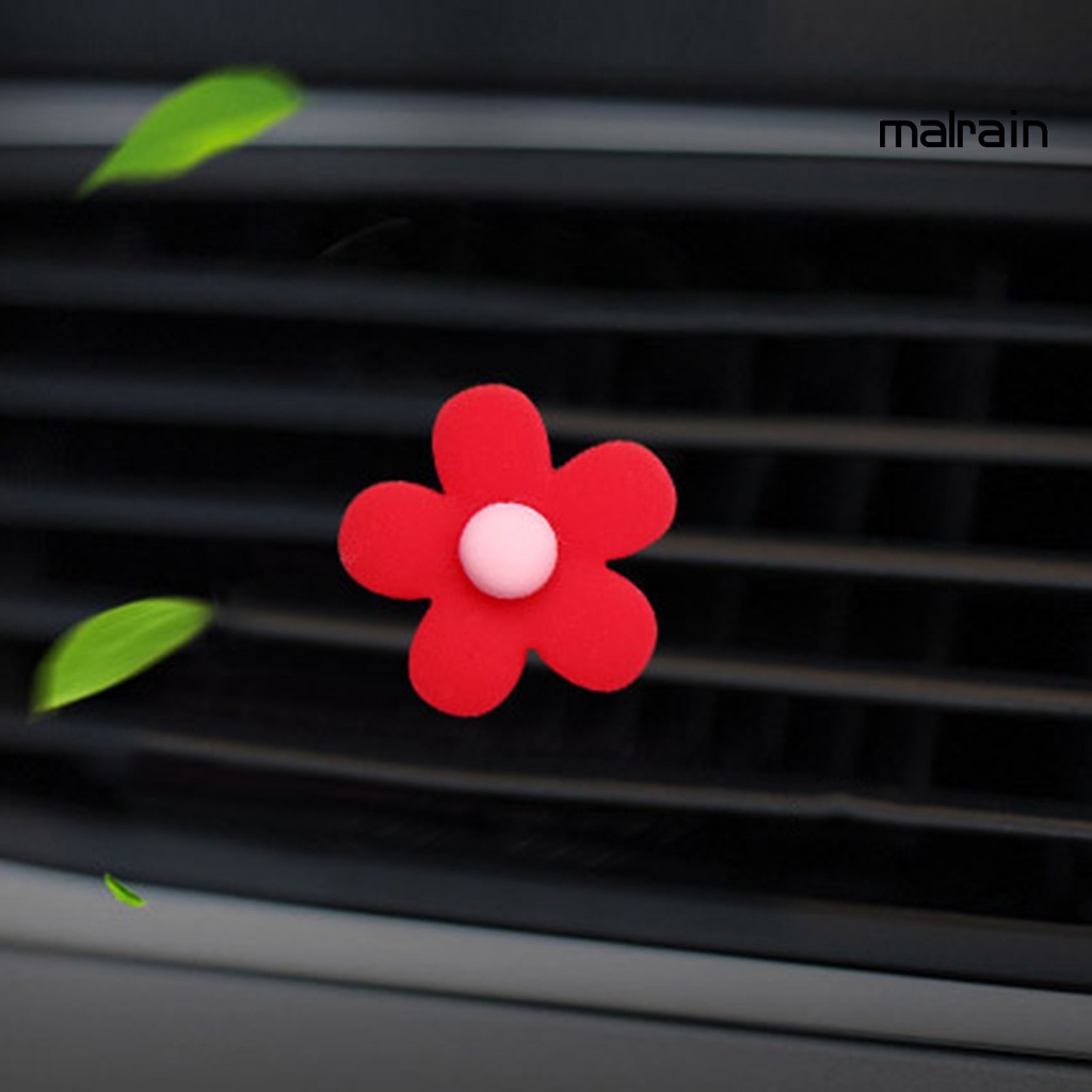 Kẹp Khuếch Tán Hương Thơm Gắn Điều Hòa Xe Hơi Hình Hoa Bằng Nhựa