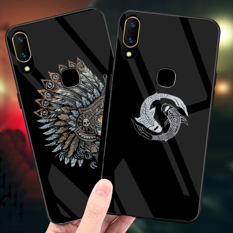 Ốp Lưng VIVO V11i  mặt kính cường lực cao cấp thiết kế riêng
