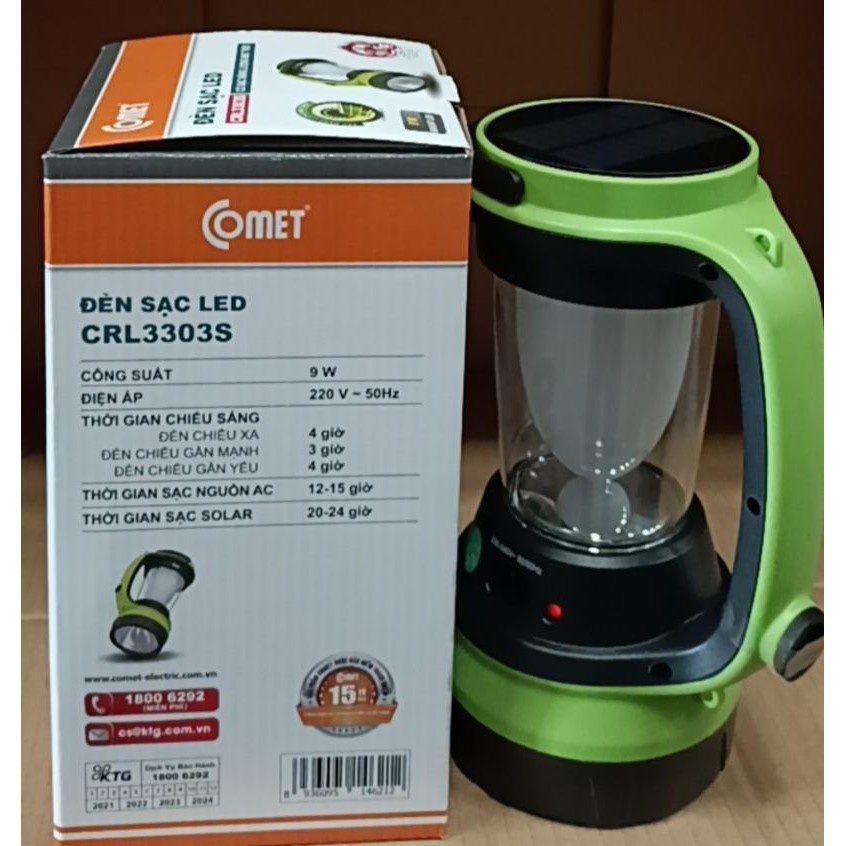 Đèn Sạc COMET CRL3303S