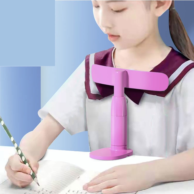 Giá kẹp bàn học điều chỉnh tư thế ngồi, chống gù lưng, chống cận thị tiện lợi hình đuôi cá voi - Tặng kèm giá đỡ bút