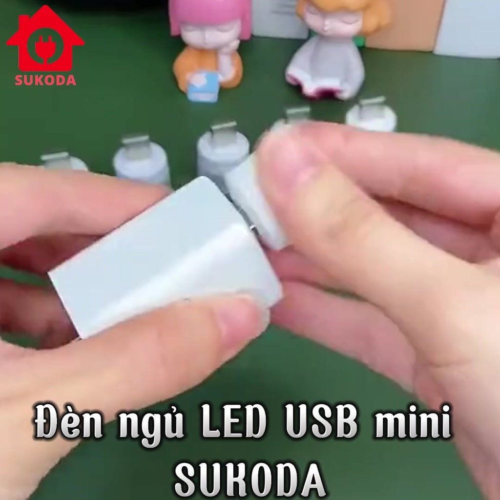 Đèn ngủ led usb mini SuBaDa bảo vệ mắt thiết kế đơn giản tiện dụng trang trí phòng ngủ-khách-quán cafe/cửa hàng DN04 | BigBuy360 - bigbuy360.vn