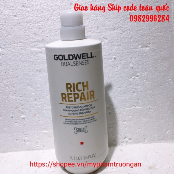 BỘ Dầu gội VÀ XẢ GOLDWELL