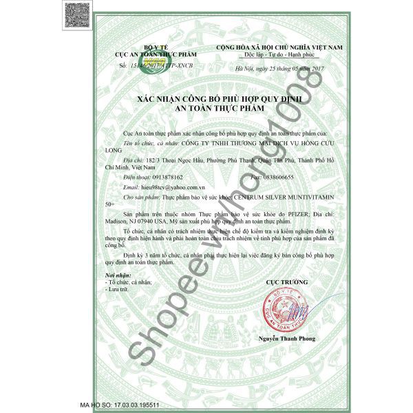 CENTRUM SILVER WOMEN 50+ (250V) | Thế Giới Skin Care