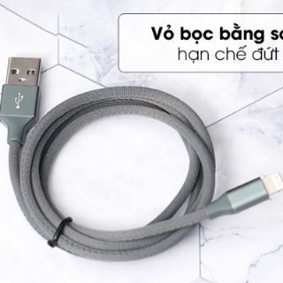 Cáp Lightning 1m Xmobile LTL-01 Xanh rêu
