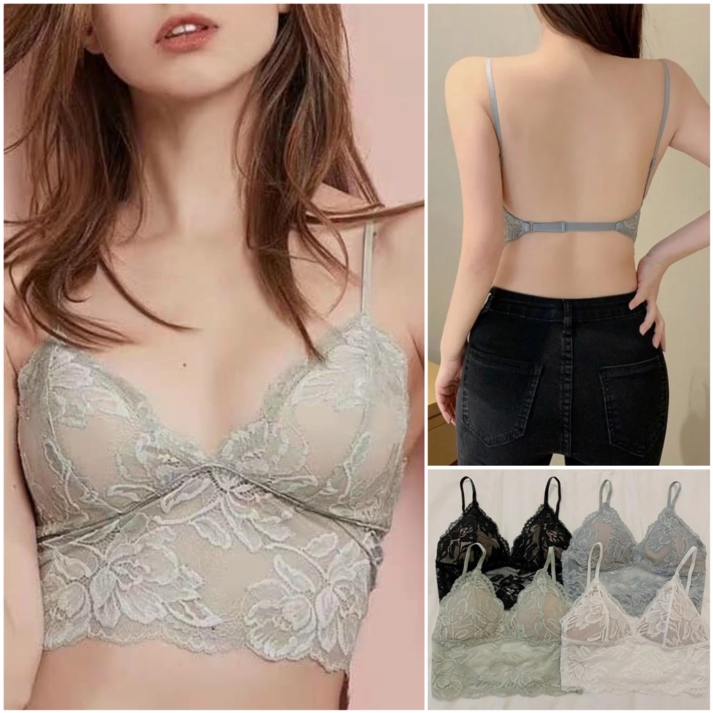 Áo Bralette Hở Lưng Jdf Shop 568 - Valentine