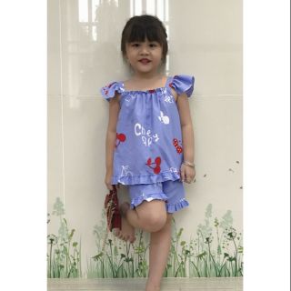 Bộ Kate cánh tiên bé gái