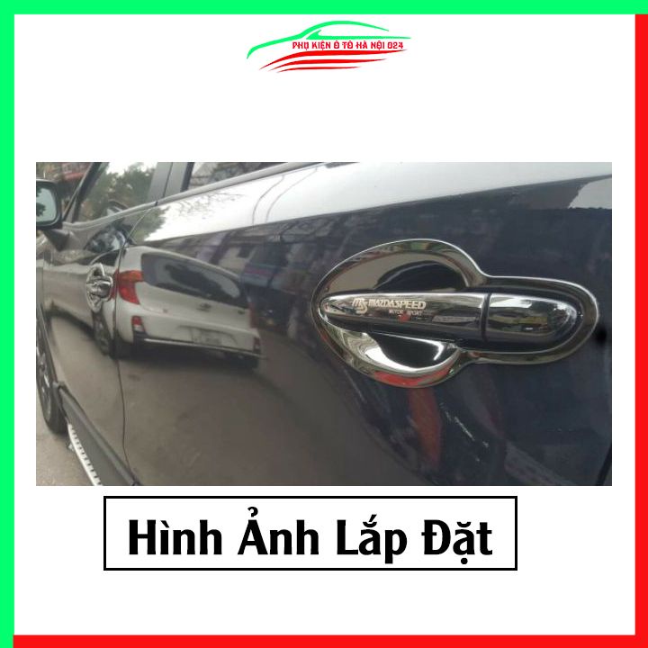 Ốp tay hõm Mazda CX5, CX-5 2018-2023 vân titan chống trầy bảo vệ cửa xe ô tô